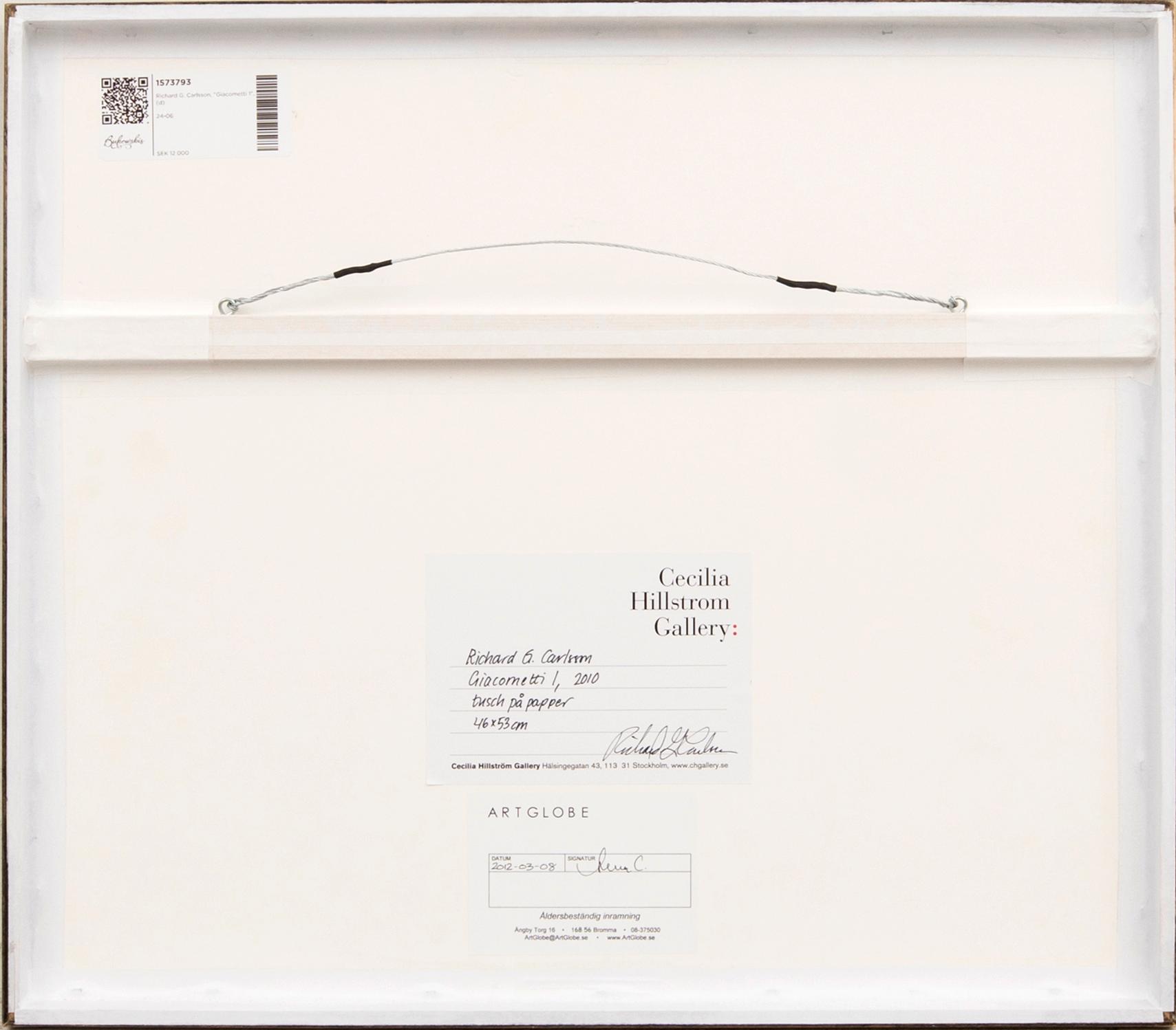 Richard G. Carlsson, "Giacometti 1".