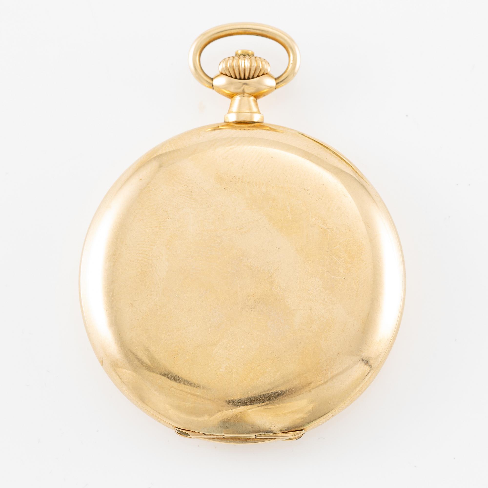 Omega, Savonett, 14K guld, 49 mm.