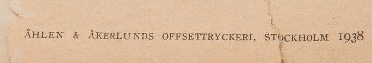 A set of five Musse Pigg comics from 1937 and 1938.