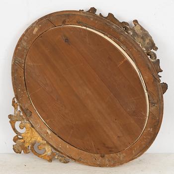A Rococo Revival mirror, second half of the 19th century.