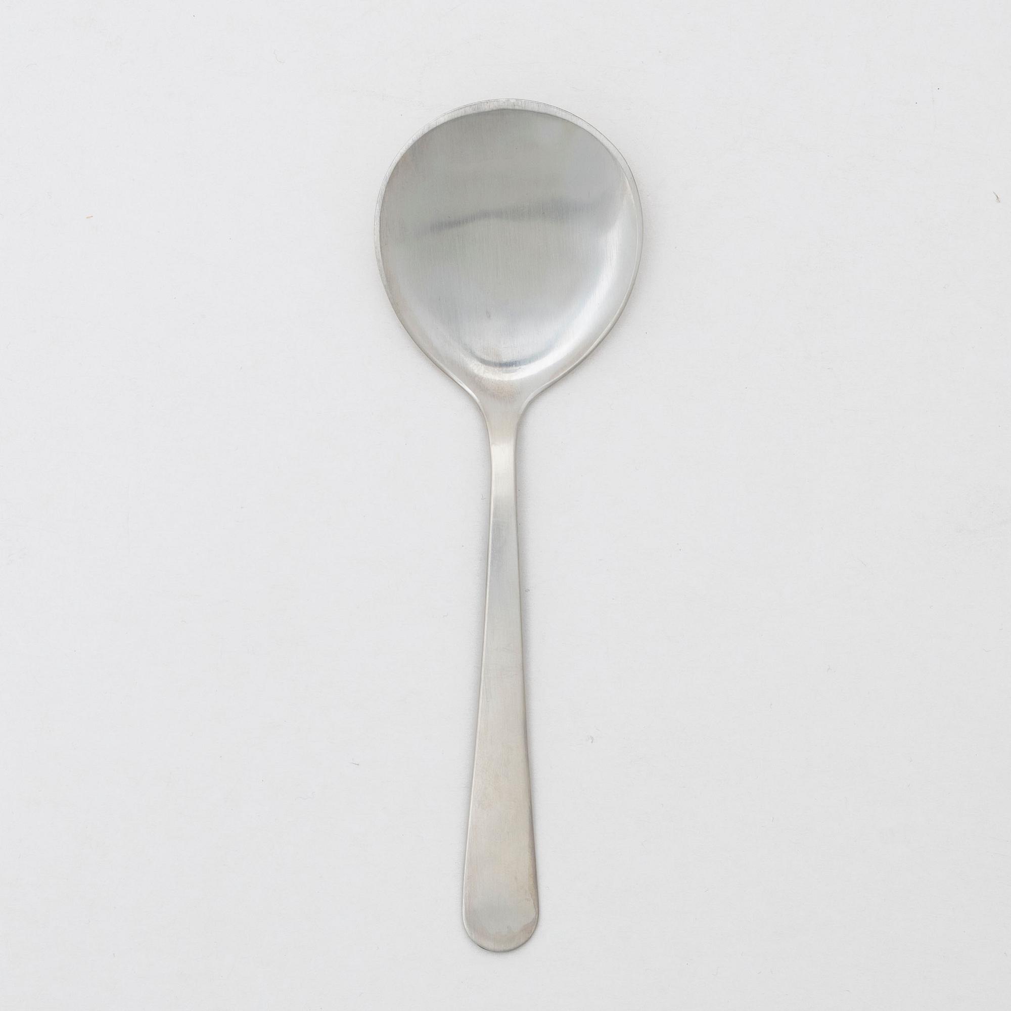 Wiwen Nilsson, serveringsspade, silver, Anders Nilsson, Lund 1961.