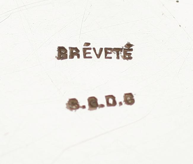 BÄGARE, 2 st, silver, 1900-tal. Vikt ca 203 gram.