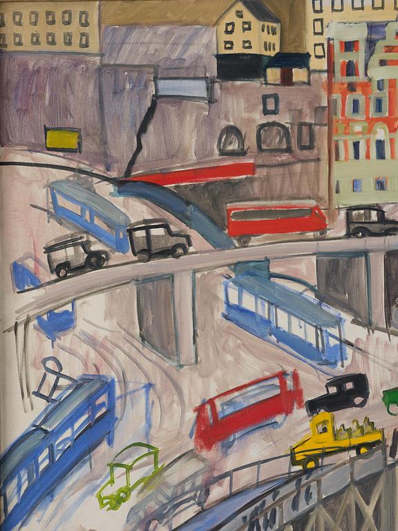 Hilding Linnqvist, "Slussbygget".