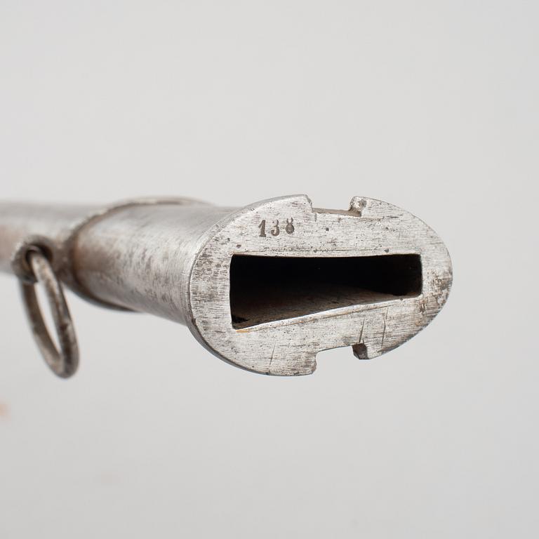 Sabre, Swedish, m/1825 for hussars, with scabbard.