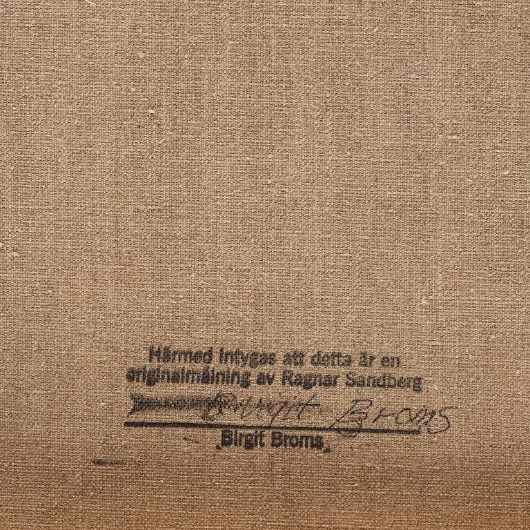 Ragnar Sandberg, "Konversation, Marina di Pisa".