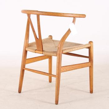 KARMSTOLAR, 6 st, "Y-stolen", Hans J Wegner, Carl Hansen & Sön, Danmark, 1974.