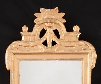 SPEGEL. Stockholmsarbete 1774, transition rokoko/gustaviansk.
