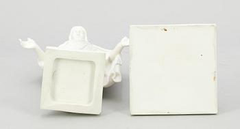 FIGUR, parian, efter Bertel Thorvaldsen, Gustavsberg, 1908-09.