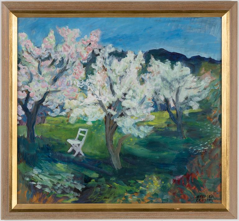 HANS-ERIK ERIKSSON, oil on panel, signed.