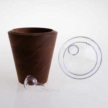 TIINA NORDSTRÖM, skulptur, signerad Tiina Nordström, Iittala 1994.