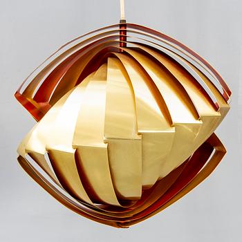 Louis Weisdorf, ceiling lamp, "Konkylie" / "Tivoli", designed for Lyfa, 1968.