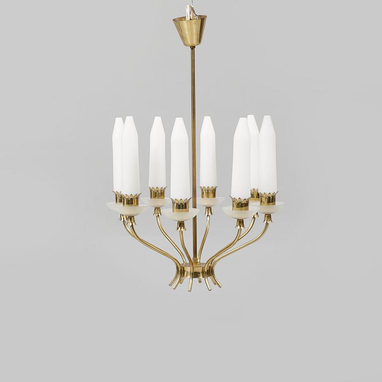 TAKLAMPA, omkring 1900-talets mitt. Höjd ca 70 cm.