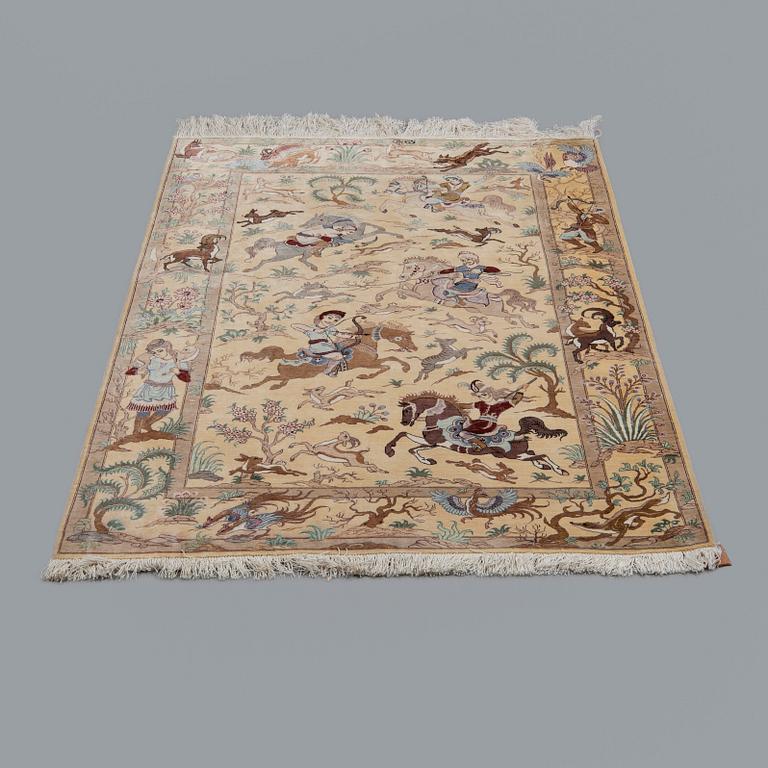 Carpet, Tabriz, 150 x 101 cm.