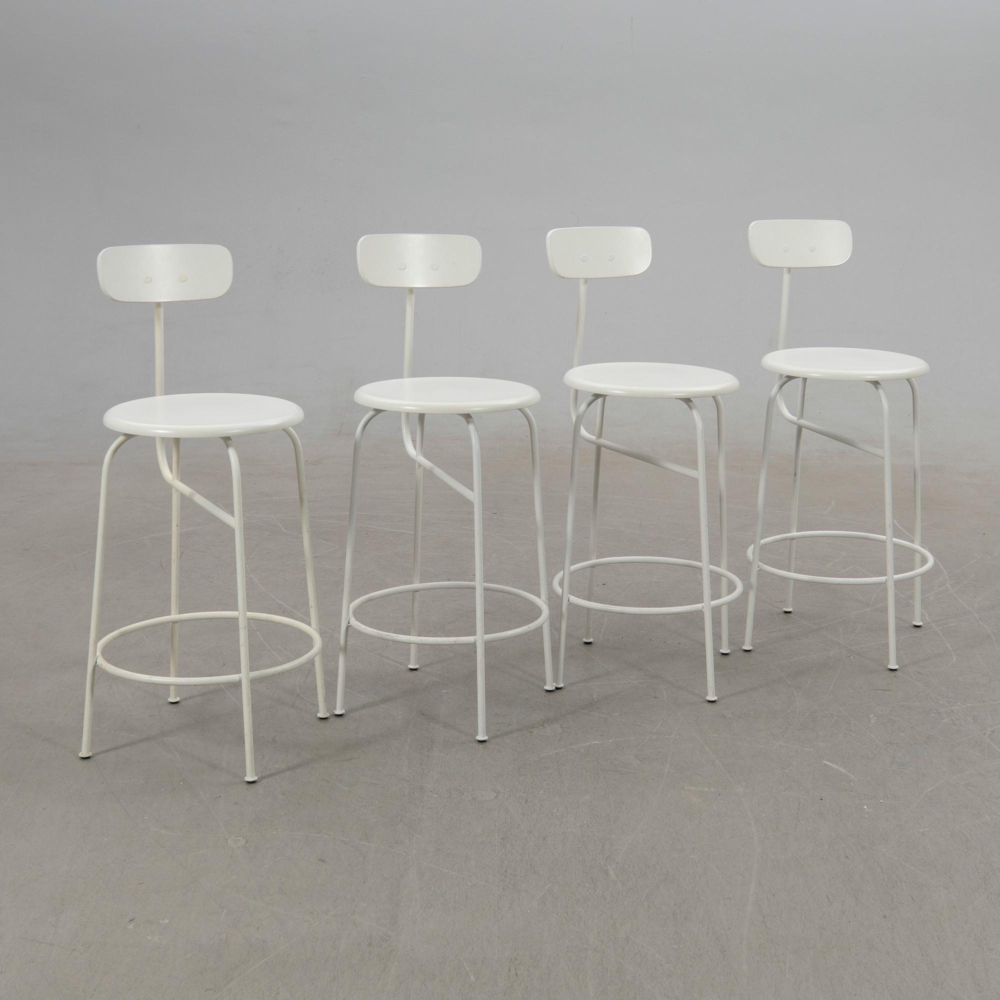 Bar stools, 4 pcs, "Afterroom Counter Chair", Menu.