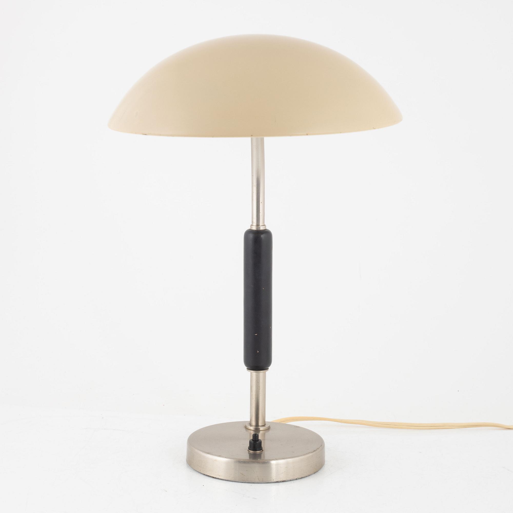 A model '1322' table lamp, ASEA, 1930's.