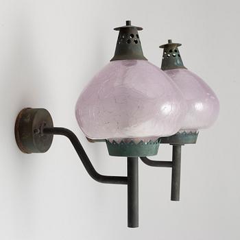 Hans-Agne Jakobsson, a pair of modell S1591 wall-lights by Hans-Agne Jakobsson AB, mid 20th Century.