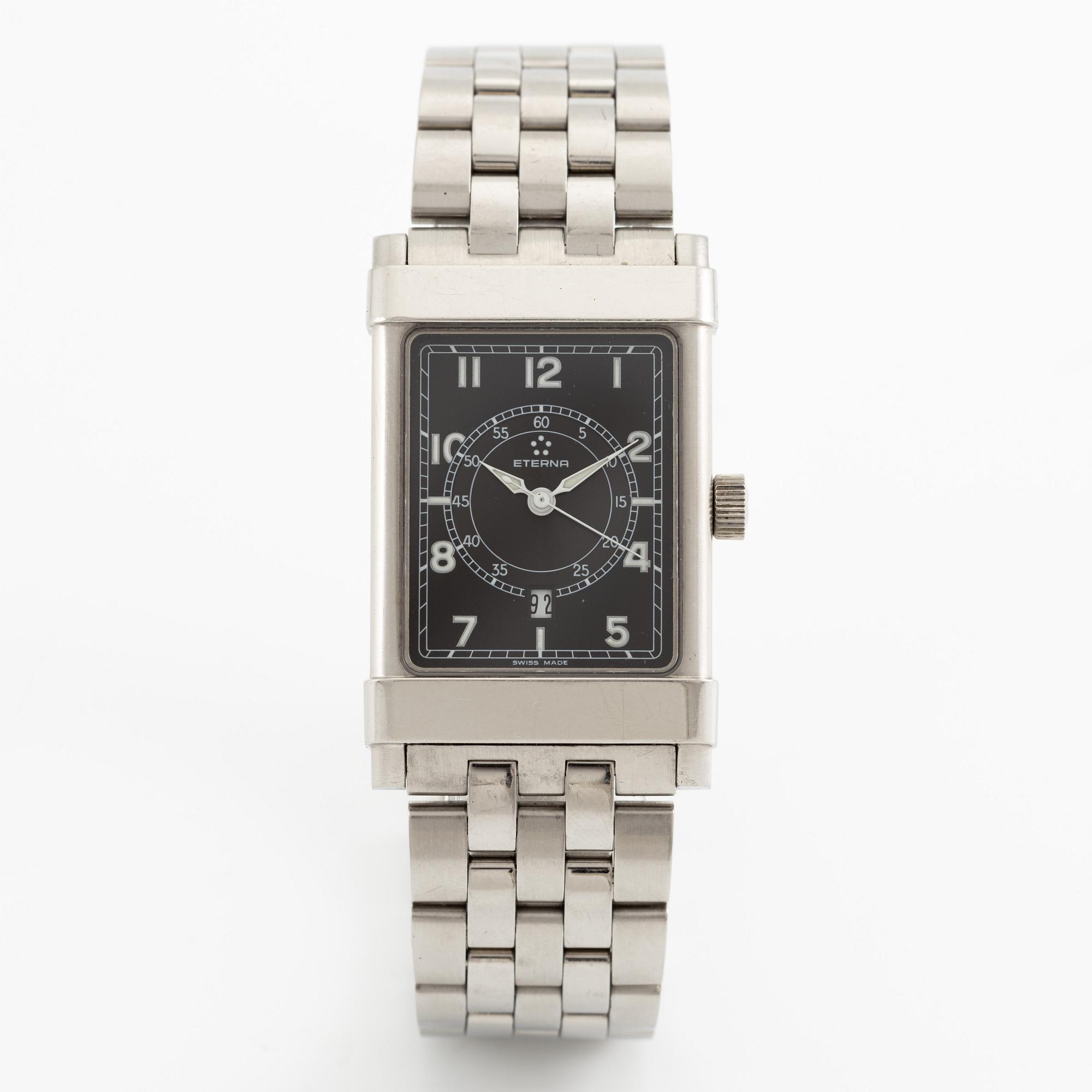 Eterna, Les Historiques 1935, wristwatch, 26 x 35 (41) mm.