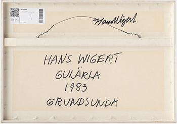 Hans Wigert, "Yellow Wagtail".