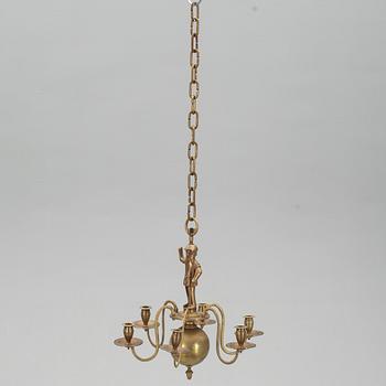 MALMKRONA, mässing, barockstil. 1900-talets mitt.
