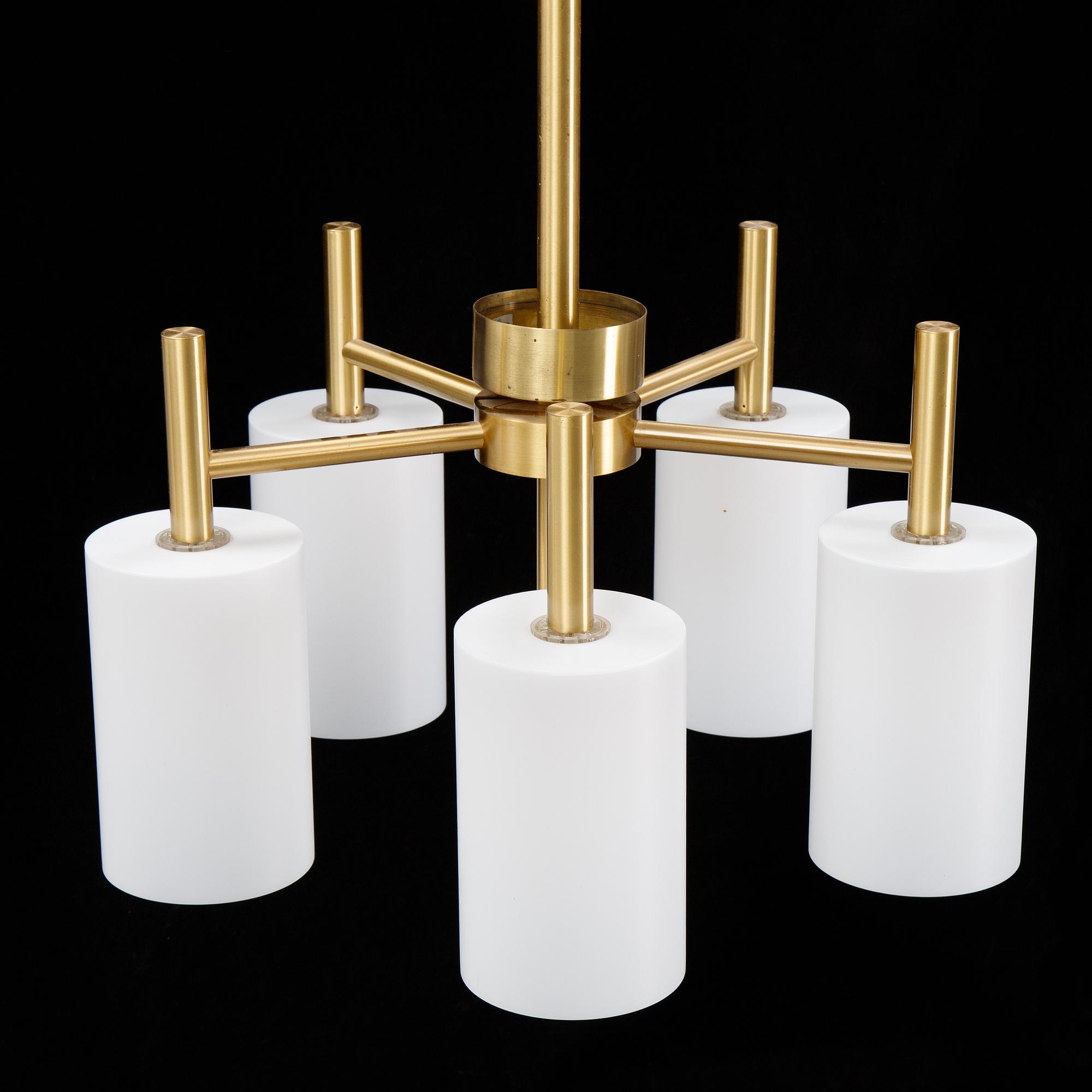 Uno & ÖSten Kristiansson, ceiling lamp, Luxus, second half of the 20th century.