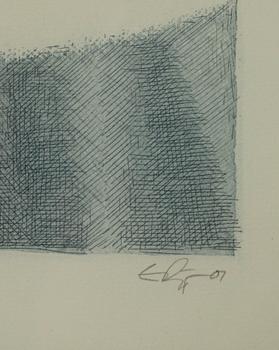 ESA RIIPPA, färgetsning, sign. och dat. -01.