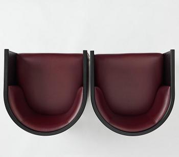 Mats Theselius, a pair of “Theselius Trä” armchairs, Källemo, Värnamo, post 2007.