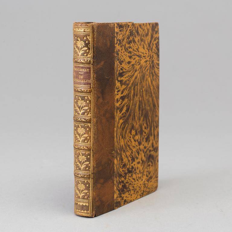 BOK, Jean-Jacques Rousseau, 1782.