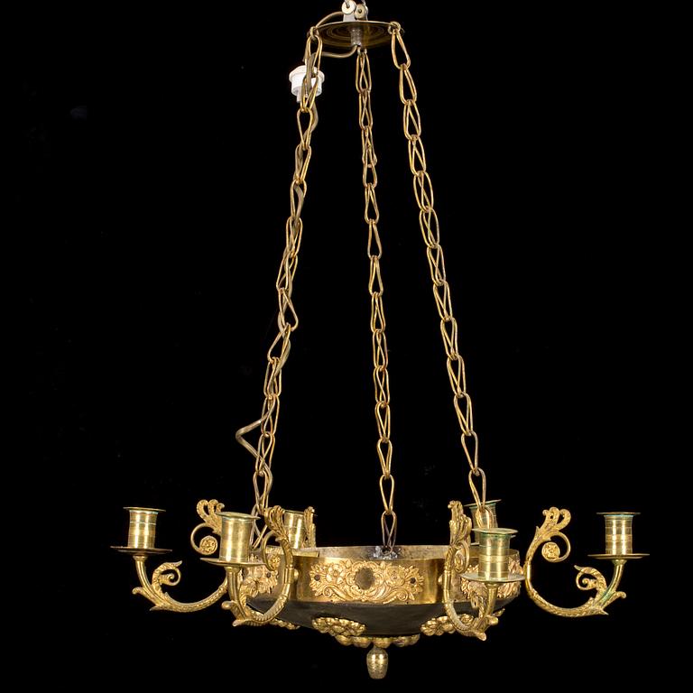 TAKAMPEL, senempire ca 1840-1850.