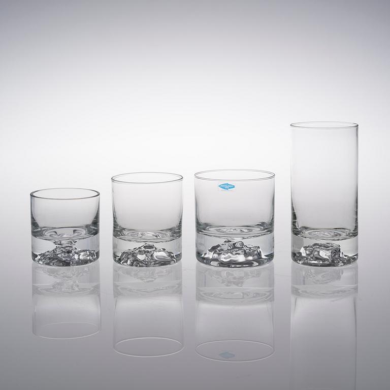 BJÖRN WECKSTRÖM, GLASSERVIS, 18 delar, "Himalaya", Notsjö.