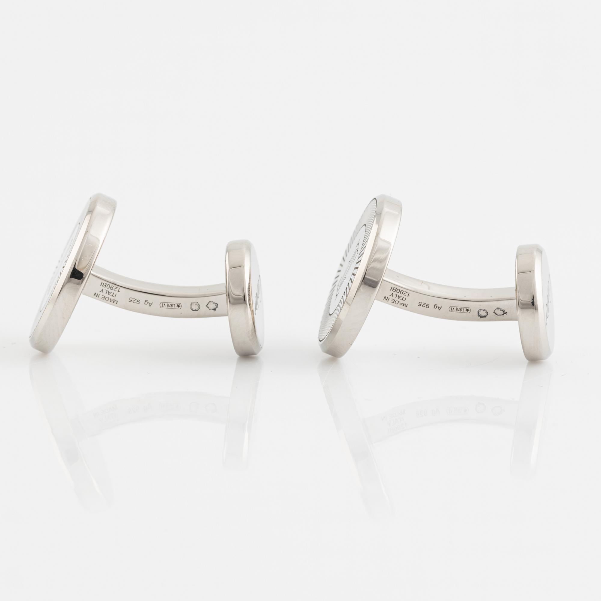 Cartier, cufflinks, 16 mm.
