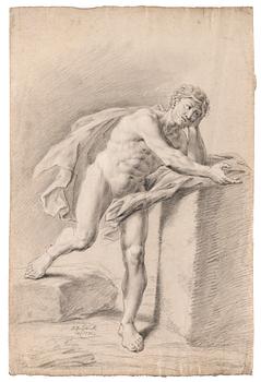 417. Johann Stridbeck, Figurkomposition.