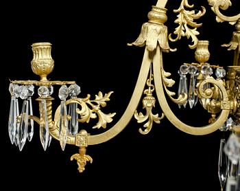 LJUSKRONA, omkring sekelskiftet 1900. Höjd ca 110 cm.