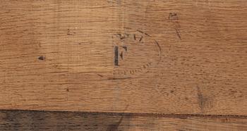 TOALETTBORD, empire, 1800-talets första hälft.