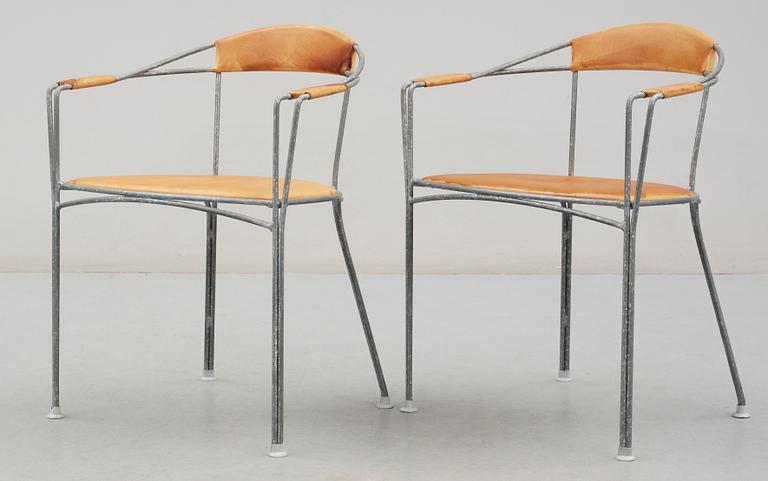 KARMSTOLAR, ett par, Byarums Bruk, 1900-talets andra hälft.