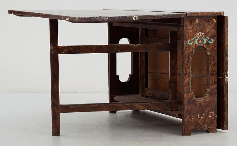 SLAGBORD, allmoge 1800-tal.