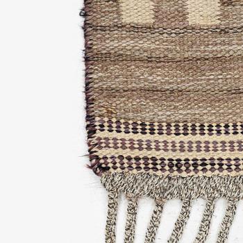 Marianne Richter, a runner, 'Gråtaggen', flat weave c. 276 x 101 cm, signed AB MMF MR.
