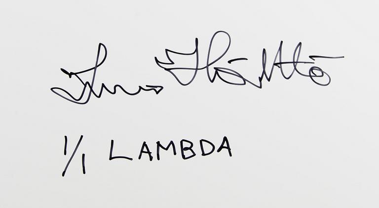ISMO HÖLTTÖ, valokuva, lambda-vedos, ed. 1/1, 2006, signeerattu a tergo.