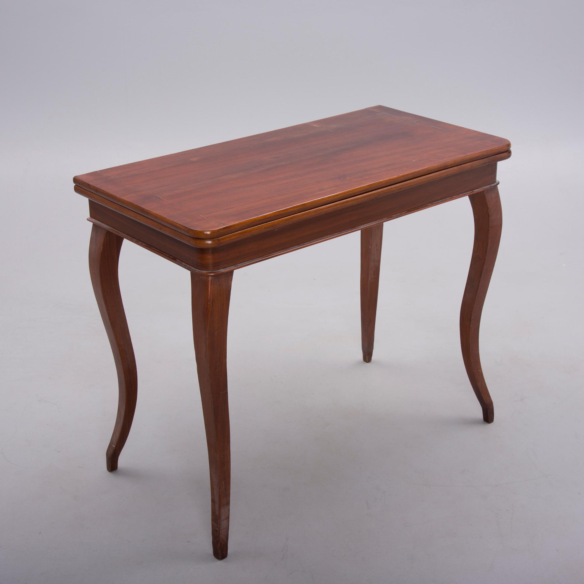 SPELBORD, rokokostil,  1800-talets slut.