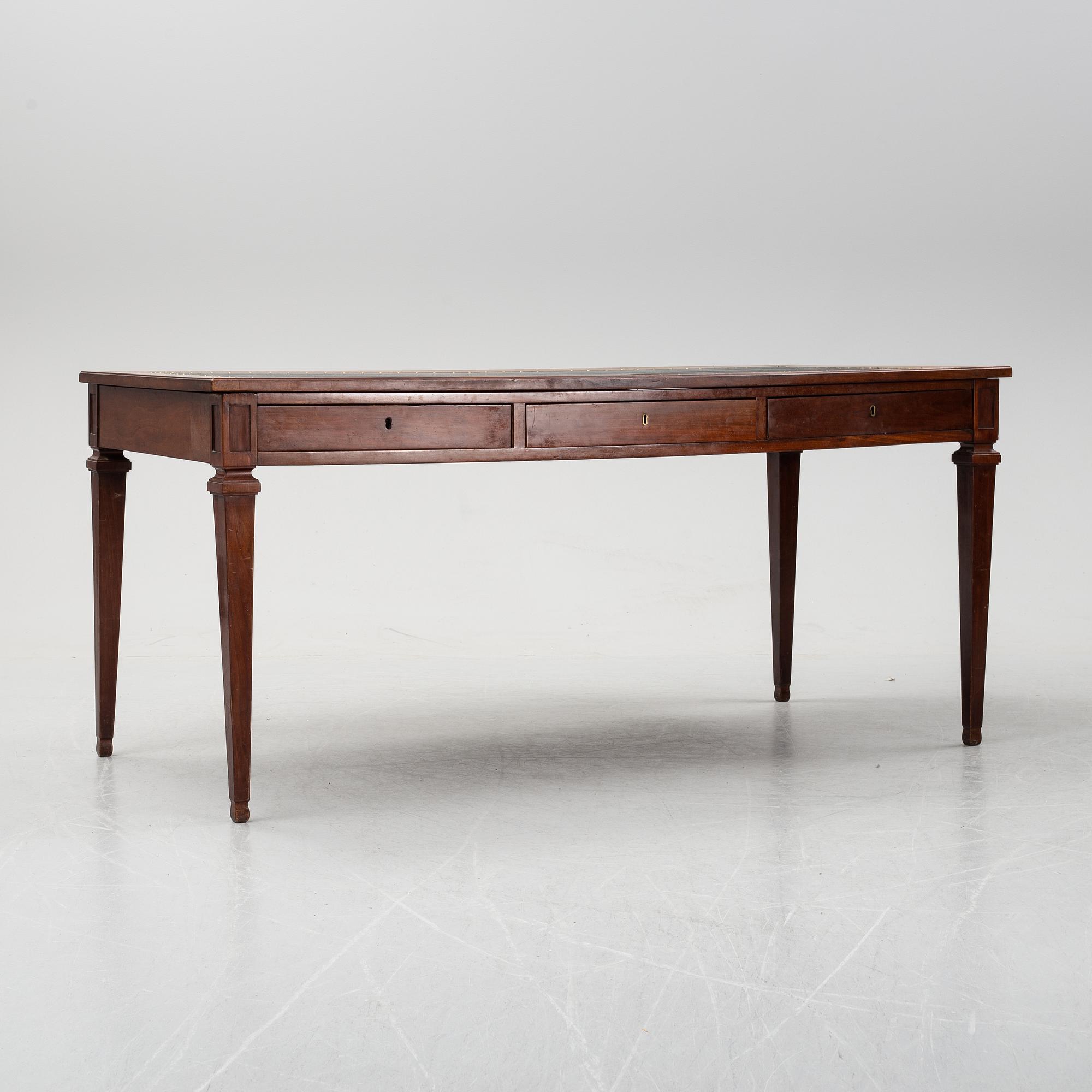 Skrivbord, 1800-talets andra hälft.