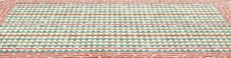 Barbro Nilsson, A CARPET, "Smultronstråna", knotted pile, ca 228 x 165,5 cm, signed AB MMF BN.