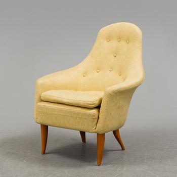 A Kerstin Hörlin-Holmquist "Stora Adam" armchair from "Triva-serien", Nordiska Kompaniet.