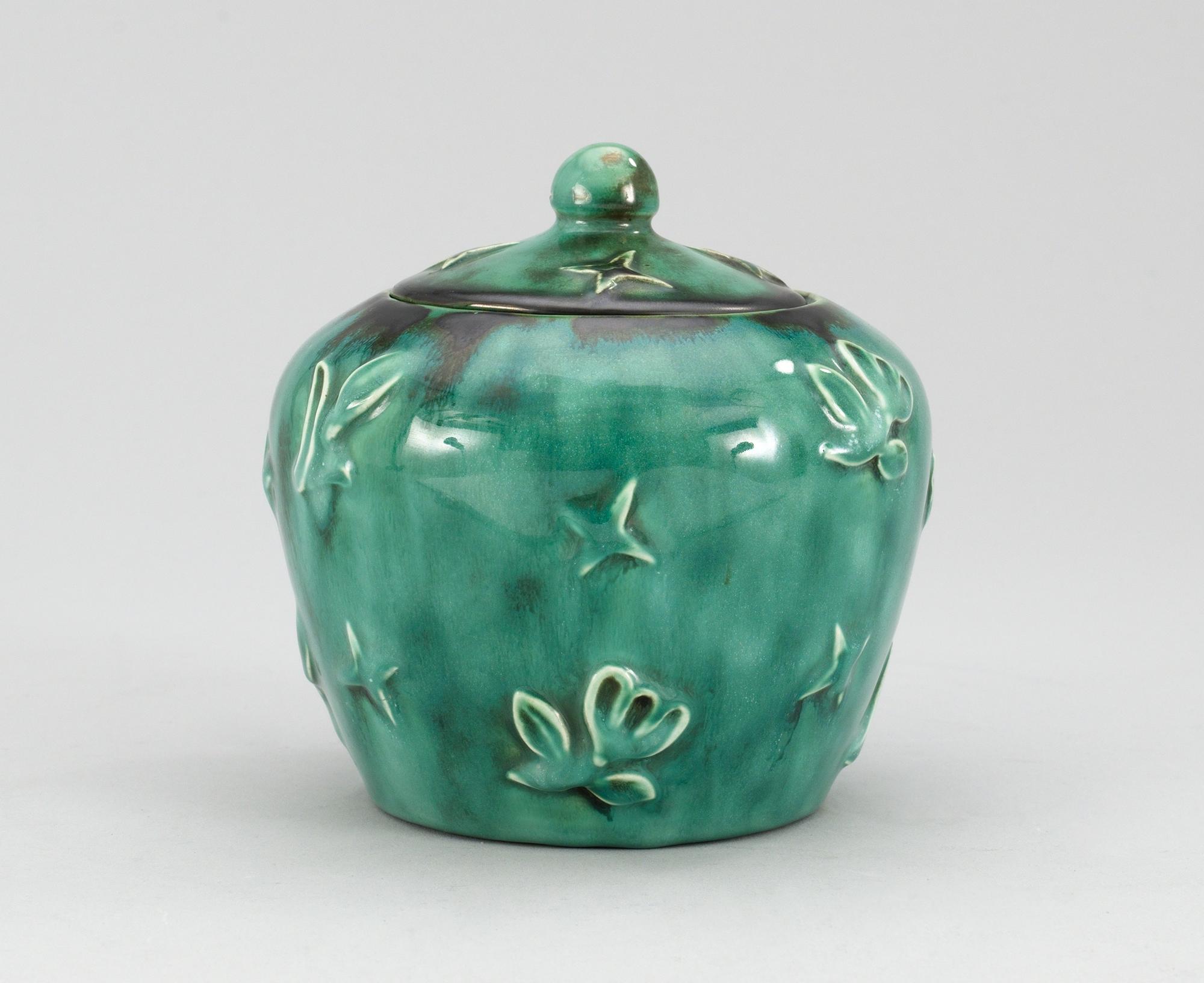 KRUKA med LOCK, keramik. W.Kåge, Gustavsberg 1928.