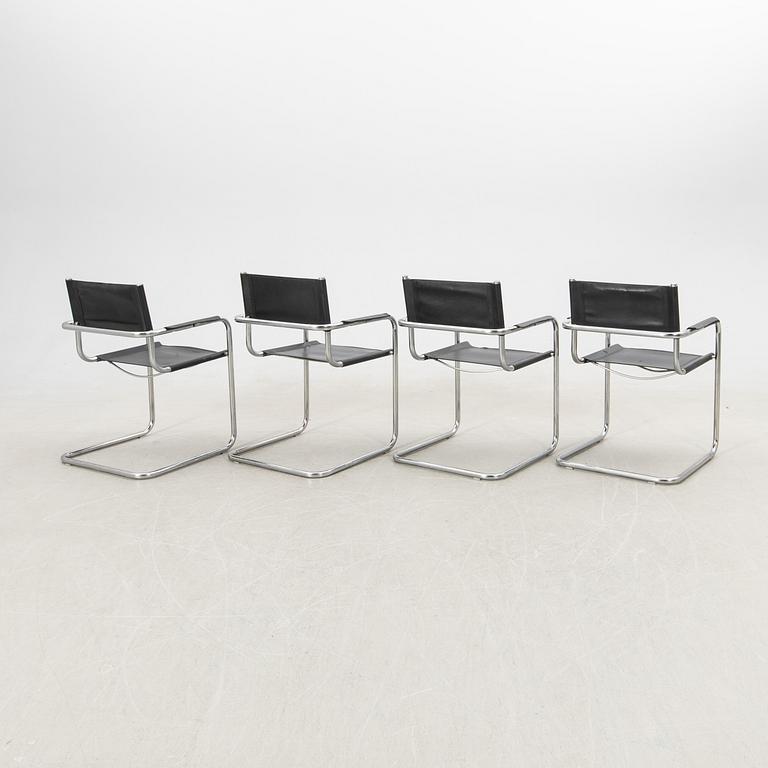 Karmstolar 4 st 1900-talets andra hälft.