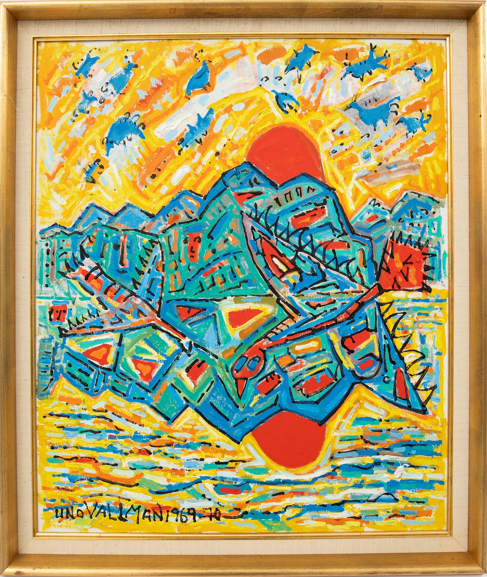 Uno Vallman, Composition.