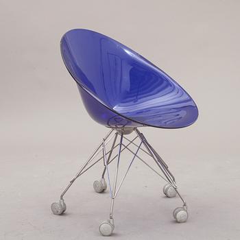 SKRIVBORDSSTOL, "Eros", Philippe Starck för Kartell, märkt.