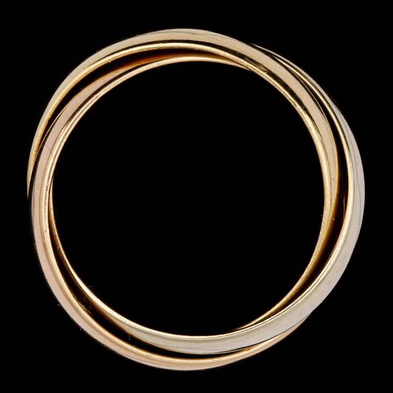 A Cartier Trinity ring, 1990.