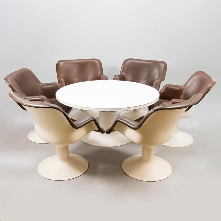 YRJÖ KUKKAPURO, SITTGRUPP, 6 delar, Haimi, Finland 1970-tal.