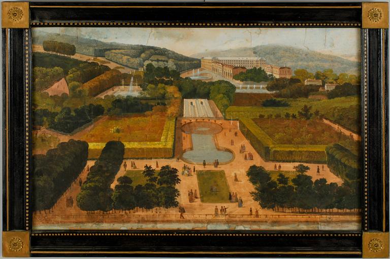 OKÄND KONSTNÄR, akvarell, 1800-tal.