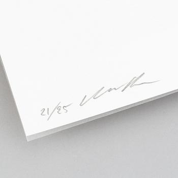 Martin Bogren, 'Lowlands', a book with photograph, photograph signed and numbered 21/25.
