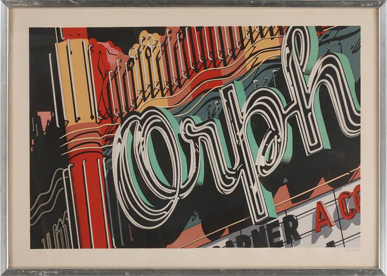 ROBERT COTTINGHAM, färglitografi, signerad o numrerad 34/300.